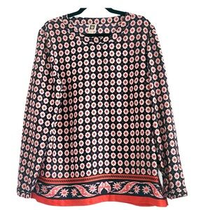 ⭐️ Anne Klein Geometric Print Blouse